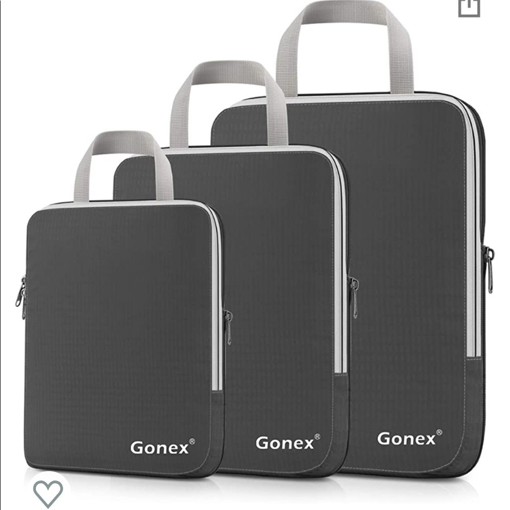 Compression Packing  Travel Organizers 3PCS L+M+S